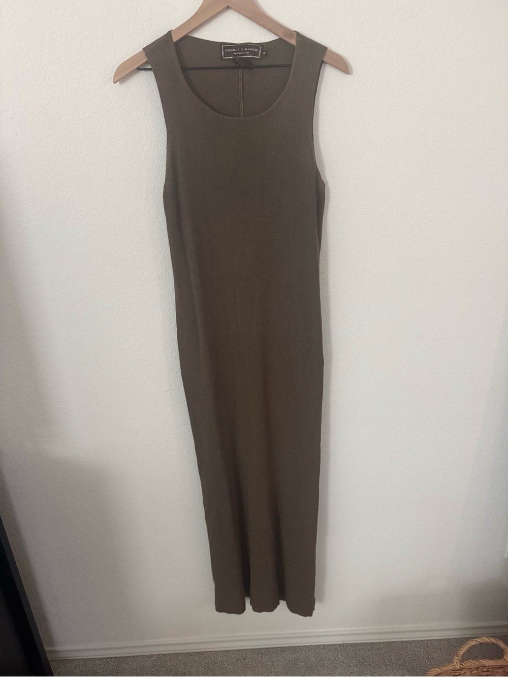 Double D Ranch Linen Blend Maxi Dress - Large